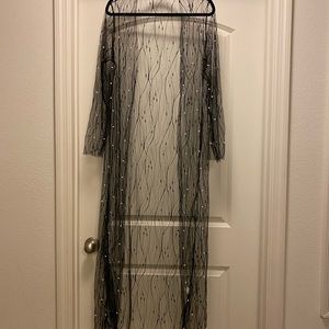 Kimono covered in pearls